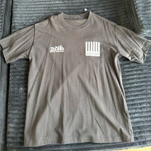 Louis Vuitton Black Barcode Logo T-Shirt